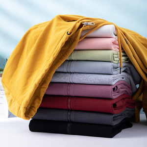 Sweat à capuche zippé en molleton de coton épais, directement de l'usine, streetwear premium, vêtements d'hiver décontractés pour hommes - Product Image 2