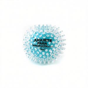 Pelota Transparente con Púas Tommy de 9cm, Juguete Interactivo para Mascotas - Product Image 2