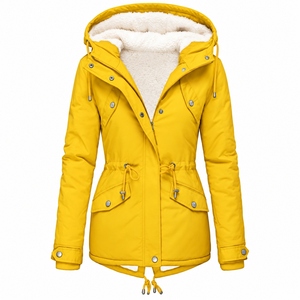 Chaqueta Acolchada de Invierno para Mujer, Transpirable, Impermeable, de Manga Larga, Personalizable - Product Image 5