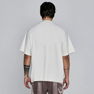 เสื้อยืดโอเวอร์ไซส์พรีเมียม ผ้าคอตตอน 100% เนื้อผ้าวอร์สเตด ทรงหลวม ไหล่ตก แขนสั้น เนื้อหนา เป็นมิตรต่อสิ่งแวดล้อม ระบายอากาศได้ดี สไตล์ฮิปฮอป สตรีทแวร์ - Product Image 5