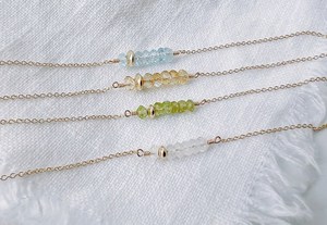 Collar de Piedra Lunar Arcoíris, Joyería Delicada, Collar de Cristal con Piedra de Nacimiento de Junio, Cuentas Rondelle, Regalo Elegante Hecho a Mano - Product Image 4