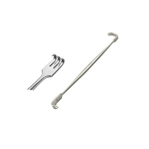 Retractor Quirúrgico Nasal Doble Kilner, Acero Inoxidable Afilado, Certificado CE Clase I, Juego de Instrumentos Superfinos Personalizados - Product Image 1