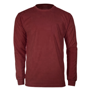 เสื้อยืดแขนยาวผู้ชาย ผ้าฝ้ายถัก 100% ทรงหลวม สไตล์ไฮสตรีท ไซส์ใหญ่ ขายส่ง คุณภาพพรีเมียม ระบายอากาศได้ดี รับผลิตแบบ OEM - Product Image 3