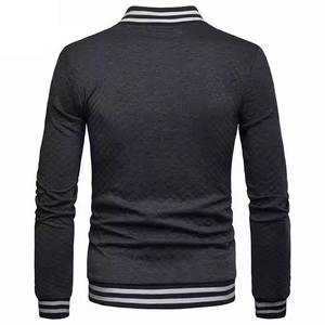 Veste universitaire Letterman pour homme, très tendance automne-hiver, 100% coton et laine, avec logo brodé personnalisé, unisexe - Product Image 2