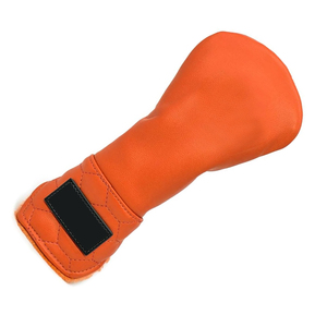 Housse de tête de club de golf en cuir PU avec broderie de logo personnalisé, housse de tête de golf en cuir de qualité supérieure pour les clubs de driver - Product Image 4