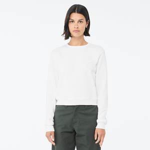 Sweat-shirt en polaire pour femme, logo personnalisé, coupe ample, col rond, style décontracté, streetwear, vêtements de sport, tenue de mode - Product Image 1