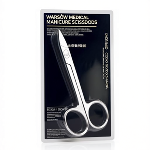 Ciseaux de manucure en acier inoxydable de qualité médicale, tranchants et durables, Warsaw - Product Image 2