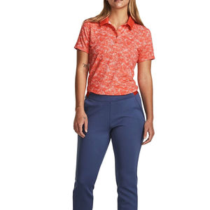 Polo de golf pour femme avec impression sérigraphique de logo personnalisé, polo de haute qualité 100% coton pour femme - Product Image 5