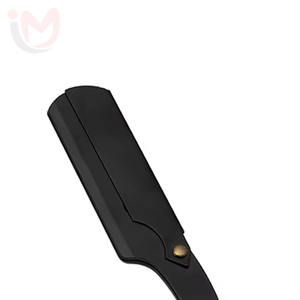 Maquinilla de Afeitar de Seguridad de Acero Inoxidable de Alta Calidad, Estilo Clásico, con Mango Ergonómico, Cuchilla Única Reemplazable para Afeitar la Cara, Cejas y Barba - Product Image 2