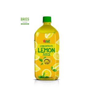 Concentré de jus de citron fraîchement pressé 30% de jus 50 Brix Sac de 10 kg Sans sucre ajouté Faible teneur en matières grasses VINUT OEM Marque privée - Product Image 2