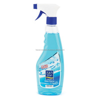 Détergent liquide pour vaisselle Aquavera, écologique, certifié ISO9001:2008 GMP, en stock, 0%-5% d'ingrédients, bleu, 12 pièces/boîte