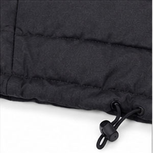 Chaqueta Acolchada Ligera y Cálida para Hombre, al por Mayor, Resistente al Viento, Abrigo Acolchado Negro Liso - Product Image 5
