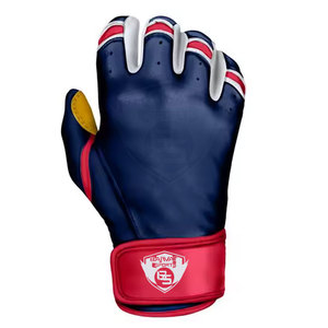 Guantes de bateo de puño corto ligeros hechos en fábrica, guantes de bateo de puño corto profesionales hechos en Pakistán - Product Image 5