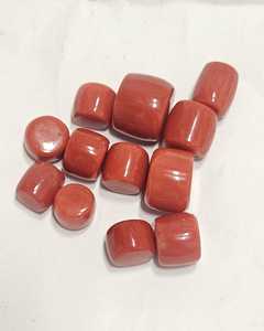 ปะการังสีแดงธรรมชาติจากอิตาลี รูปทรงกระบอก คุณภาพดี สำหรับทำอัญมณี พลอยหลวมสำหรับทำเครื่องประดับ - Product Image 2