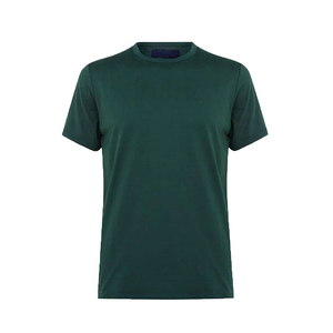 เสื้อยืดผู้ชายผ้าฝ้าย 100% คุณภาพสูง สกรีนโลโก้ได้ ออกแบบเองได้  เรียบง่าย สวมใส่สบาย ระบายอากาศได้ดี แห้งเร็ว ขายส่ง เสื้อเปล่า - Product Image 4