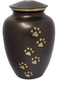 Urnes funéraires décoratives modernes en acier inoxydable écologiques pour cendres d'animaux de compagnie, petites fournitures funéraires en gros - Product Image 3