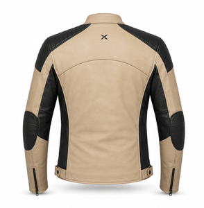เสื้อแจ็คเก็ตมอเตอร์ไซค์หนังพิมพ์ลาย น้ำหนักเบา ระบายอากาศได้ดี |   สีที่ปรับแต่งได้ |   ผู้ผลิตแบบ OEM/ODM |   คุณภาพการออกแบบระดับพรีเมียม | - Product Image 2