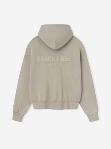 Customise Drop Shoulder Oversized Essential Zipper Hoodie OEM Custom Screen Printing Sweatshirt Heavyweight Cotton Streetwear - Product Image 1
