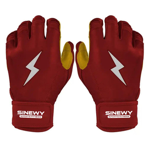 Gants de frappe SINEWY Sports Fitness, bleu turquoise et violet, en cuir rembourré, fermeture auto-agrippante, unisexe, pour entraînement adulte. - Product Image 3