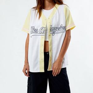 Prix de gros d'usine Chemises de baseball personnalisées parfaites pour les vêtements de fraternité et de sororité conçus pour les hommes et les femmes - Product Image 1