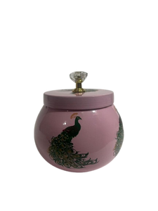 Tarro de Almacenamiento Cuadrado de Hierro con Diseño Floral Rosa, Ecológico, Estilo Vintage, con Asas, para Té, Café, Azúcar, Especias, Uso Doméstico - Product Image 5