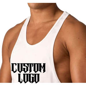 Débardeur de sport pour homme de haute qualité en coton et élasthanne, idéal pour la gym, avec logo personnalisé, style tendance - Product Image 4