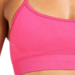 Soutien-gorge de sport sans couture pour femme avec coussinets amovibles, respirant, extensible, sans armatures, haut court pour la gym, le yoga, la course et le Pilates - Product Image 5