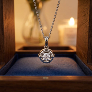 Nouvel ensemble de bijoux de mariage pour femme en or blanc 18K 14K 9K avec diamant solitaire taille brillant rond 0,10 ct, cadeau idéal pour la mariée - Product Image 2