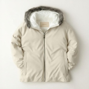 Veste matelassée personnalisée OEM en gros pour hommes, avec logo sur mesure, veste d'hiver décontractée pour le style urbain - Product Image 1