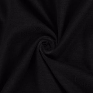 เสื้อกล้ามสีดำแบบเรียบง่ายสำหรับผู้หญิงไซส์ใหญ่ คอวี ผ้าฝ้ายเจอร์ซีย์ เหมาะสำหรับออกกำลังกาย ผลิตโดยโรงงาน OEM - Product Image 5