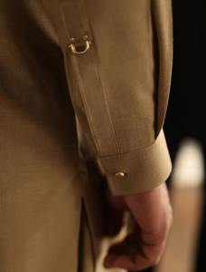 Traje Shalwar Kameez de Verano para Hombre, Diseño 2026, Hecho en Fábrica, Casual, de Algodón, Manga Larga, Diseño Sólido, para Uso Diario y Eid - Product Image 3