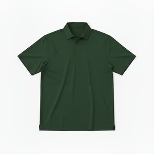 100% Cotton Mens <b>Plain</b> Polo Shirt Top With Double Pen Pockets Button Down Sunglasses <b>Ring</b> T Shirt Casual Wear Polo Top - Product Image 1