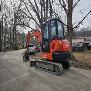 Miniexcavadora Kubota Kx040-4 Usada, de 6 Toneladas, con Cilindro Hidráulico Eaton, Motor y Unidad Central - Product Image 4