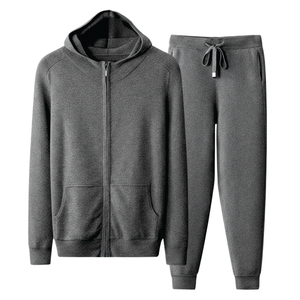 Custom Reflective Embroidery Logo Lightweight Polyester/Cotton Zip-Up <b>Jacket</b> Casual Tracksuit Set for Men Breathable Four-Way - Product Image 3