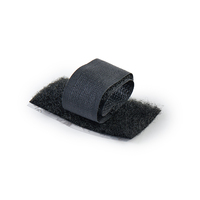Attaches de tuyauterie autocollantes Essentra, crochets adhésifs réutilisables, attaches de câbles RKWB Kwik Wrap sur base auto-agrippante
