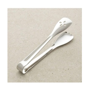 Ajoutez à vos ustensiles de cuisine des pinces de cuisine élégantes en acier inoxydable pour griller et servir, outil pour steak BBQ au design élégant. - Product Image 5