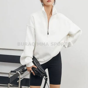 เสื้อสเวตเตอร์ไหมพรมมีฮู้ดสำหรับผู้หญิง ทรงหลวม สวมใส่สบาย เหมาะสำหรับฤดูหนาว มีสีให้เลือกตามสั่ง - Product Image 3