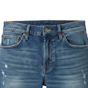 Shorts en jean pour hommes coupe ample, style décontracté, best-seller pour l'été - Product Image 6