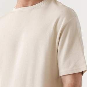 Camisetas personalizadas 100% algodón poliéster para hombre, camiseta moderna de mezcla triple perfecta, camisetas de corte regular, impresión OEM ODM - Product Image 5