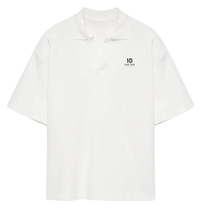 เสื้อโปโลผู้ชายผ้าวาฟเฟิลเนื้อสัมผัสพิเศษ แขนสั้น สวมใส่สบาย ระบายอากาศได้ดี ยืดหยุ่น เหมาะสำหรับใส่ในชีวิตประจำวันช่วงฤดูร้อน - Product Image 1