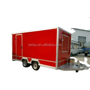 Camion de restauration mobile en aluminium et fibre de verre, <span class=keywords><strong>prix</strong></span> d'usine, neuf, pour café/glace/<span class=keywords><strong>crêpes</strong></span>, avec option bonbons - Product Image 2