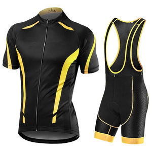 Popular Plus Size Men <b>Cycling</b> Jersey Set Half Sleeve Breathable Smart Fabric Quick Dry Bike Uniform - Product Image 1