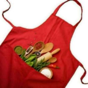 Delantal de Cocina sin Mangas de Algodón 100% de Alta Calidad Personalizado con Guantes de Horno - Ecológico, Lavable y Reutilizable para Limpieza y Cocina - Product Image 2