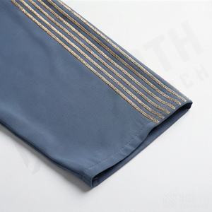 Abaya con Lentejuelas Talla XXL, Caftán, Ropa Islámica para Mujer, Túnica Hijab Hecha de Poliéster, Modesta, Elegante, Venta al Por Mayor - Product Image 5