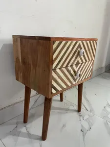 Floral Design Bone Inlay Drawer Decorative Handmade Accent Drawer for Home Decoration for Export Price - Product Image 4