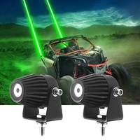 Barre lumineuse LED tout-terrain robuste Optibeam Force Fancy Red Side Chase Auto Hard Laser pour Buggy, Bateau, SUV, avec fixation magnétique et phare couleur Rock Sale