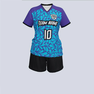 Teamwear Women Premium Quality and Low Price Soccer Uniform Female Jersey & Shorts Football Gear Ladies Shirt Kits - Product Image 3