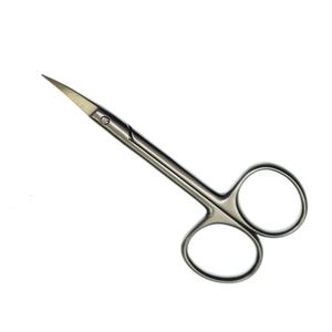 Ciseaux à cuticules et poils de nez incurvés pour droitiers, en acier inoxydable de qualité chirurgicale, lame tranchante, durables et de haute qualité - Product Image 6