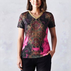 Camisetas de Entrenamiento de Tela Cálida, Excelente Calidad, Ropa Deportiva para Exteriores, Transpirable y Agradable al Tacto para Mujer - Product Image 1
