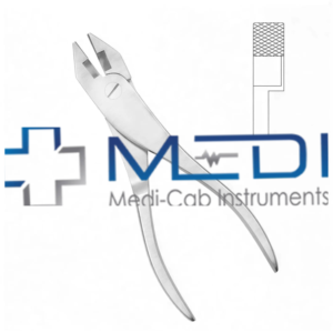 Cisaille distale orthodontique manuelle pour coupe en fil de coupe, en acier inoxydable, pour usage dentaire, autoclavable, réutilisable, Medicab Surgical - Product Image 4